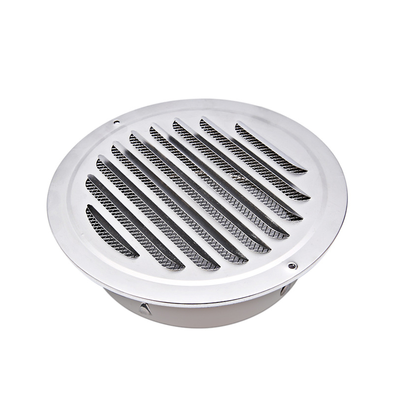 Louvered Grille Aluminum Vent Hood