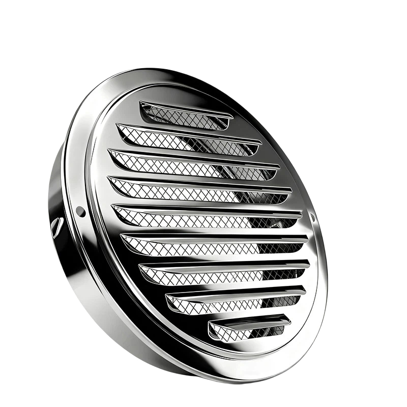 Louvered Grille Aluminum Vent Hood