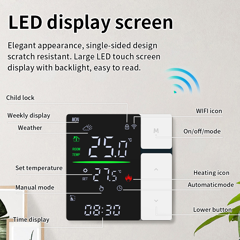 SDM5 LED按鈕恆溫器