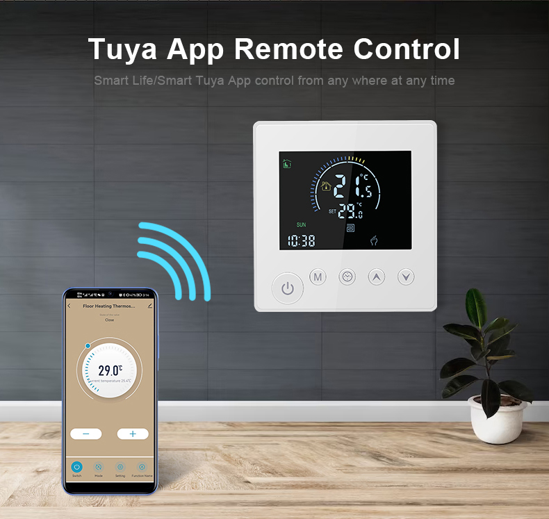 型號K1M按鈕WiFi恆溫器